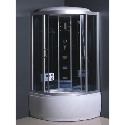 Душевой бокс Atlantis L-508-A (Grey, White) 110x110 Душевой бокс Atlantis L-508-A (Grey, White) 110x110